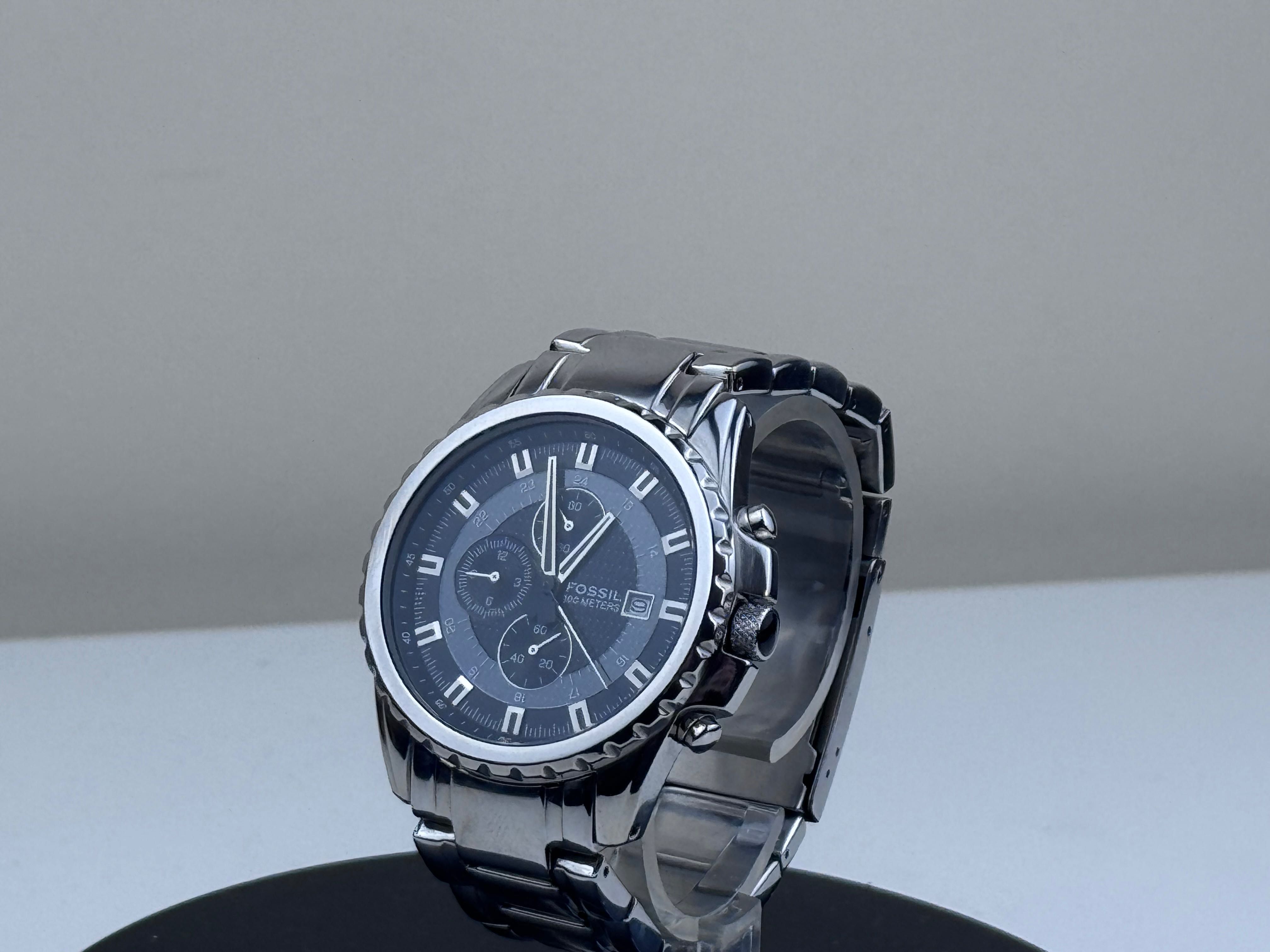 Fossil Decker – мъжки хронограф, отлично състояние