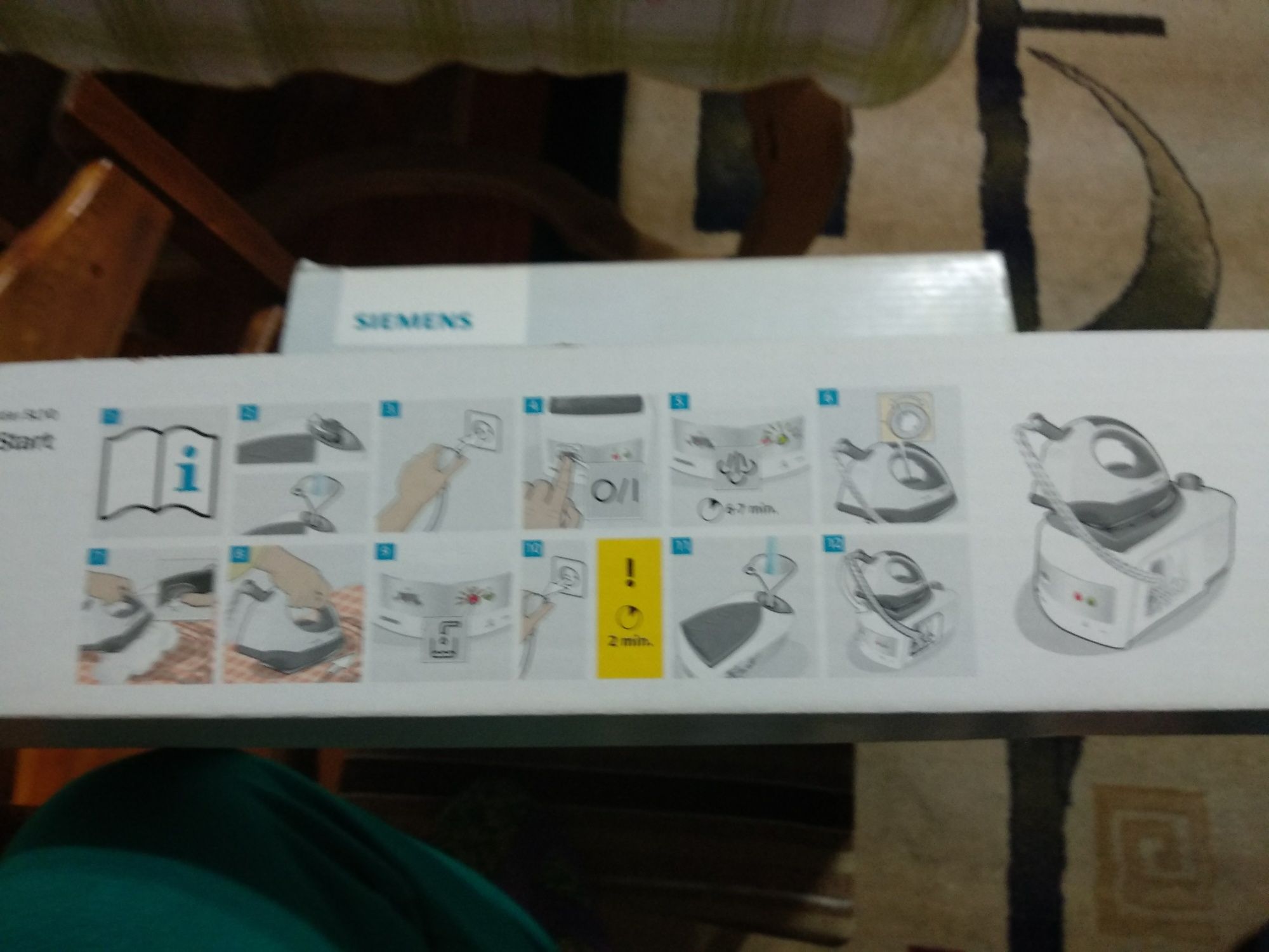 Утюг паровой Siemens slider SL 10