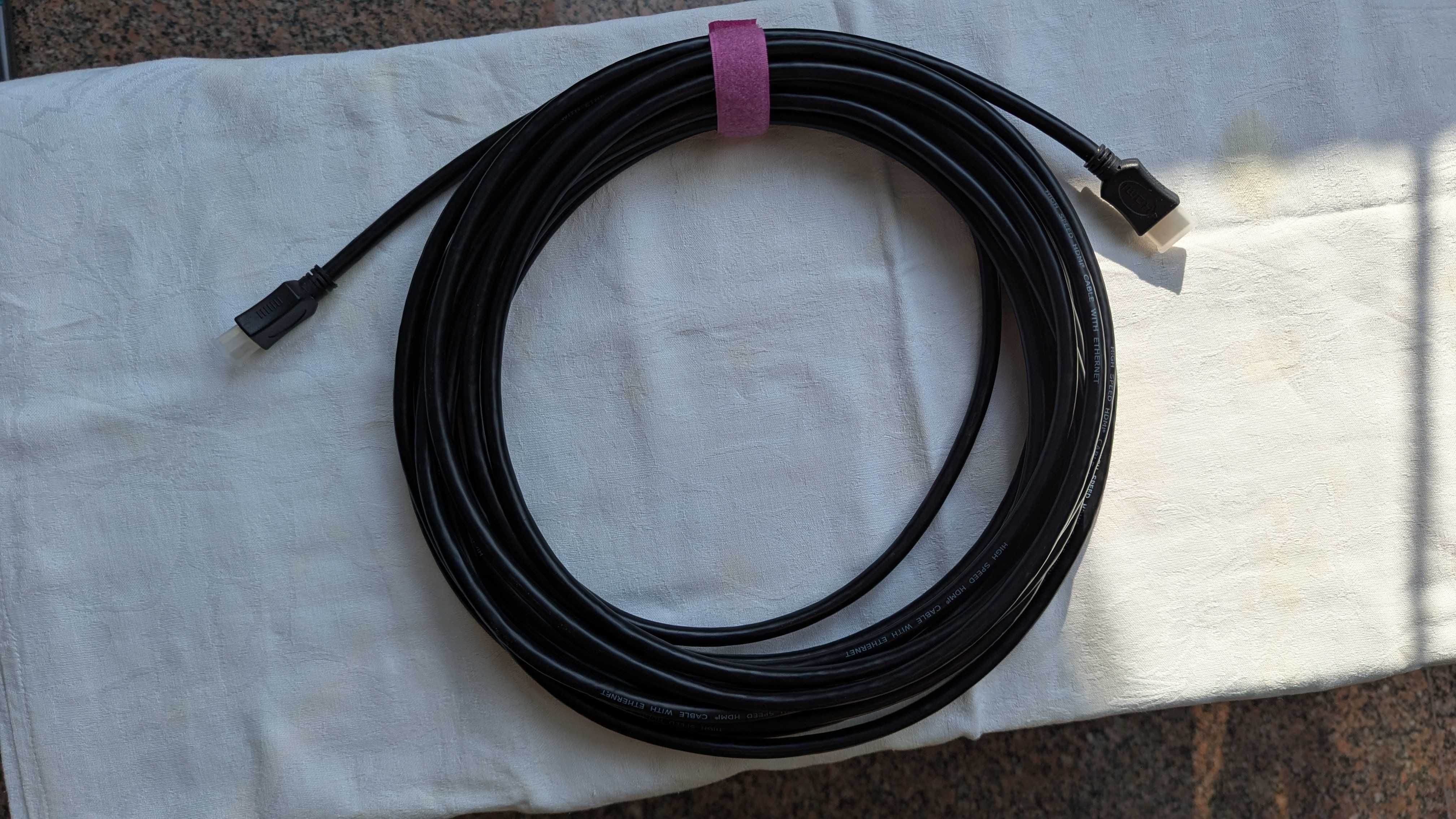 Cablu HDMI tată-tată 10m High Speed with Ethernet