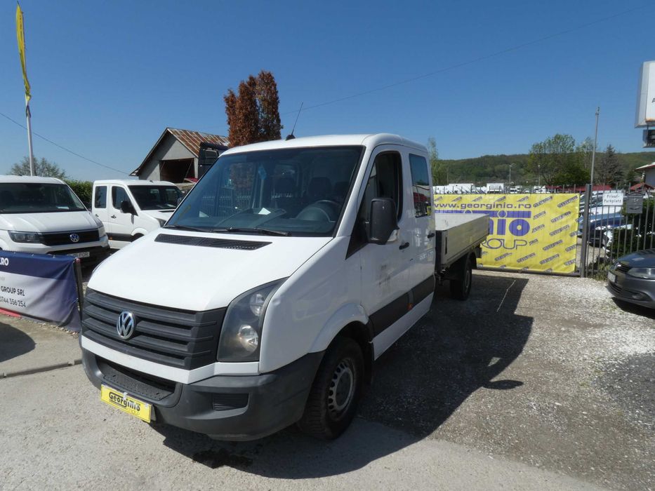 Volkswagen Crafter Doka / 7 locuri / 3,4m bena