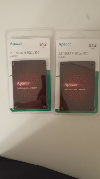 Продам SSD sata 512gb x2