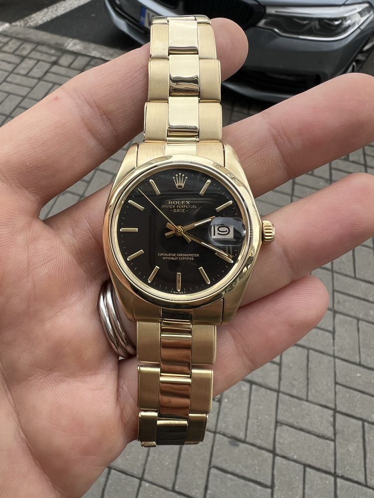 Rolex Oyster Perpetual Date Aur 14k