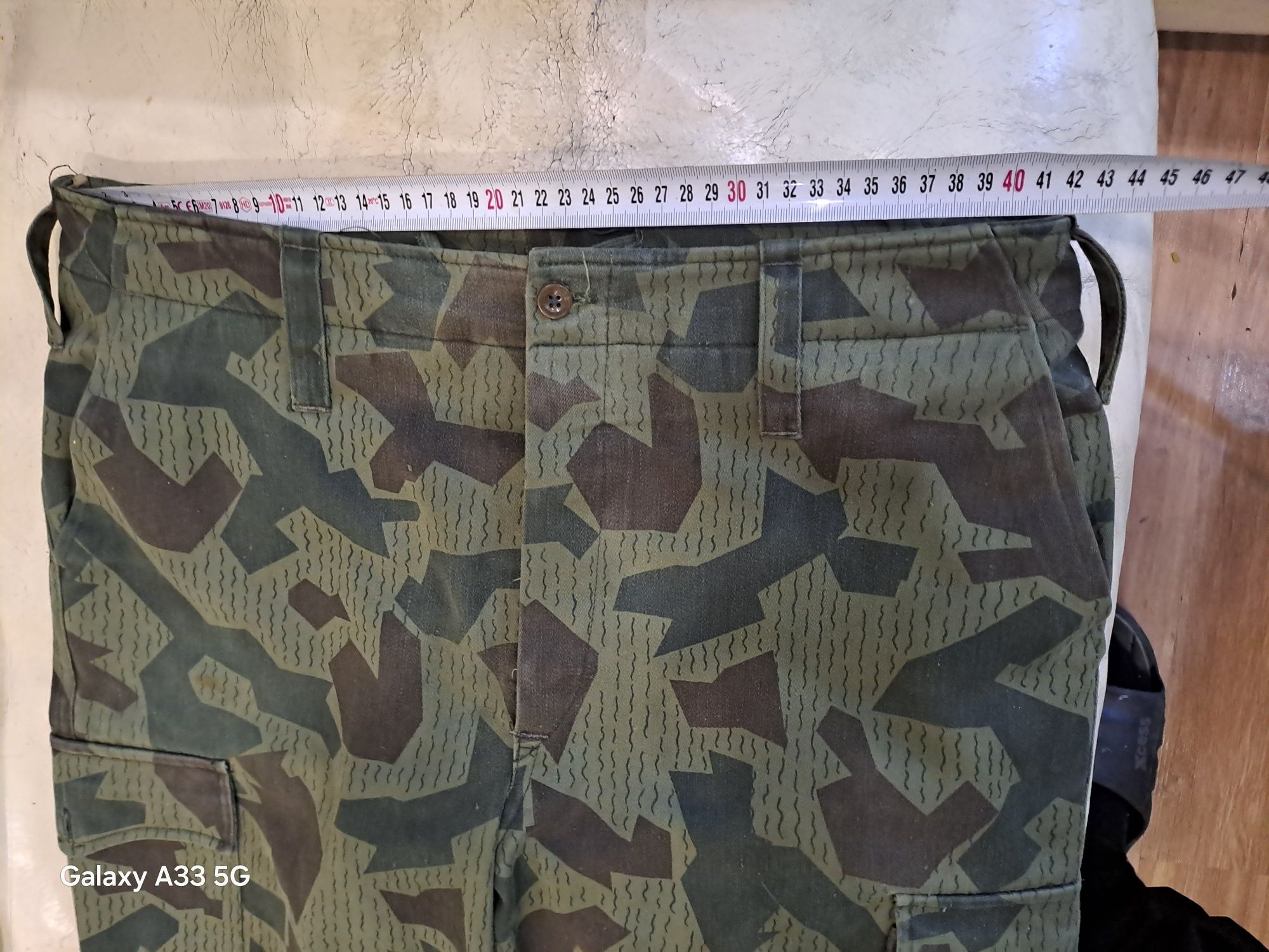 панталон военен стара шарка запазен