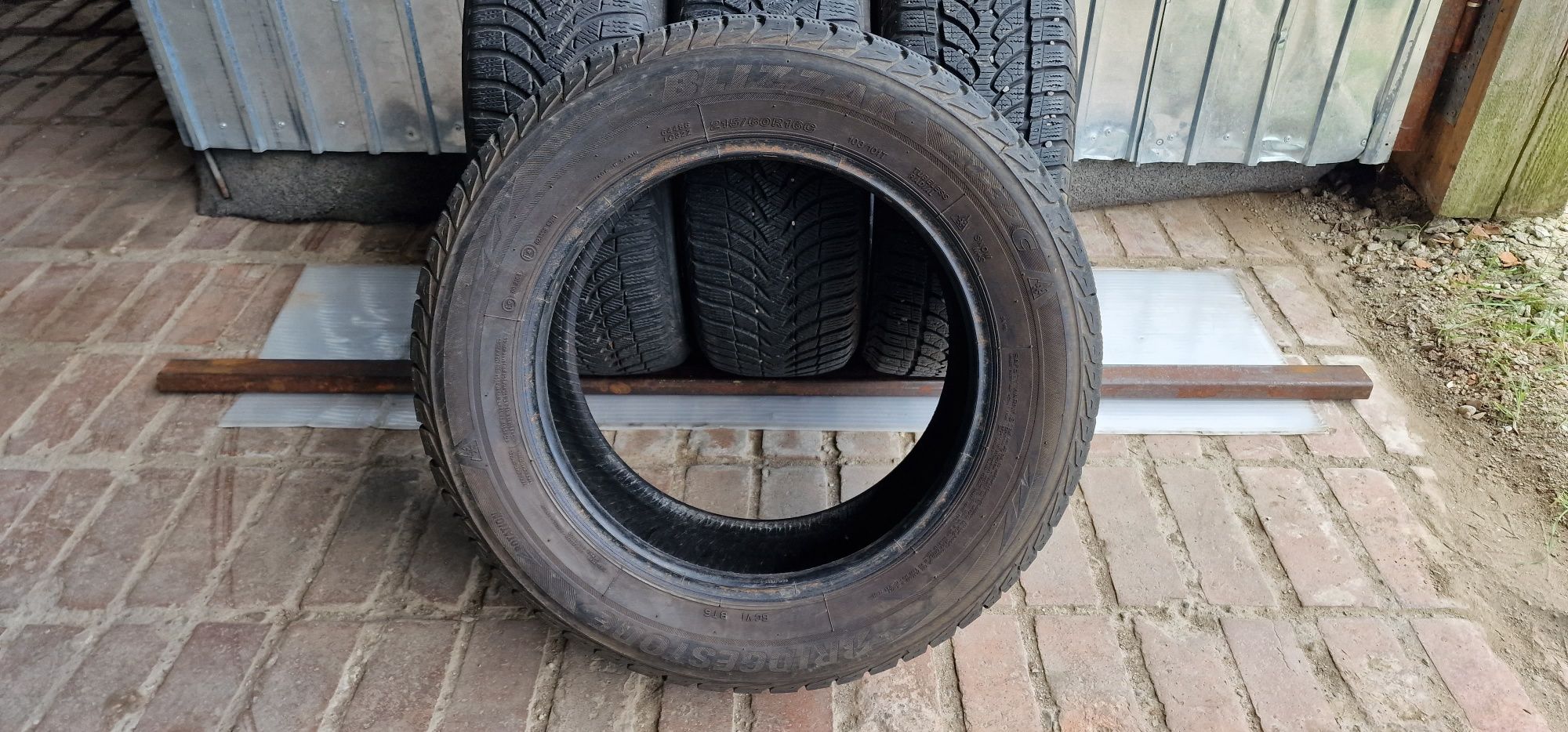 215/60 R16 - 2 anvelope - Michelin - M+S - iarna