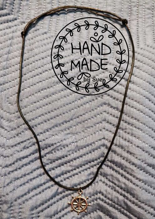 Медальон с плъзгащ се възел #HandMade
