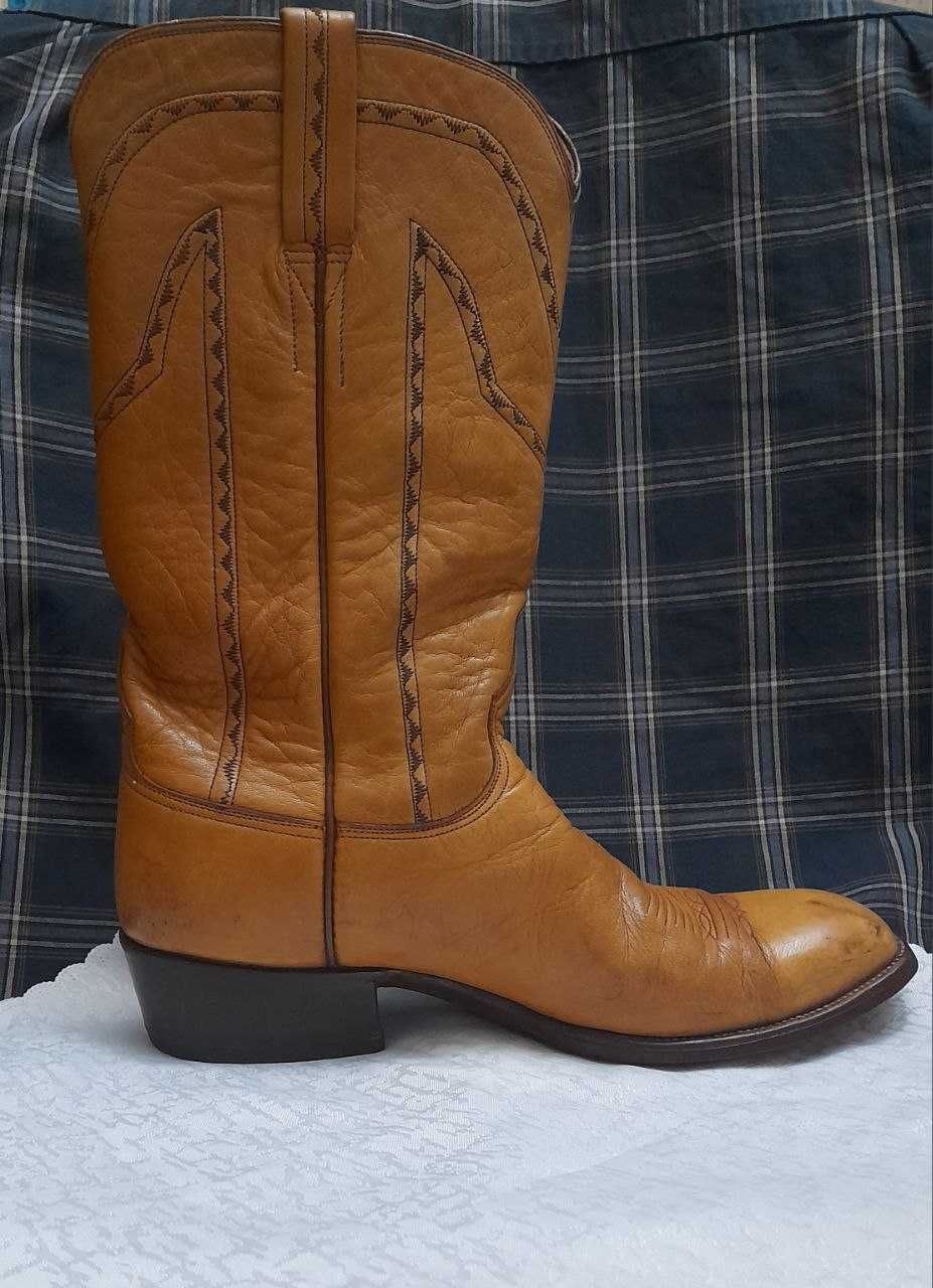 Брендовые сапоги Lucchese 39-40 размер