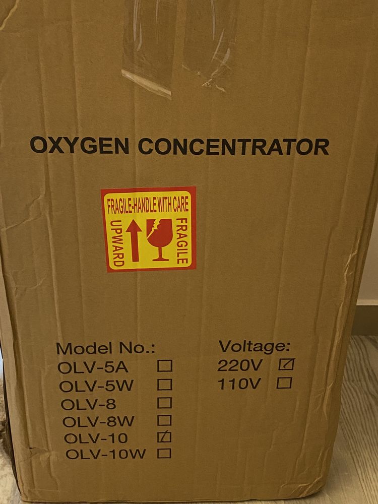 Aparat oxigen 10Litri Nou concentrator model performant