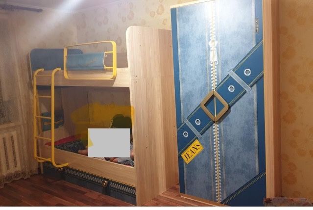 Кровать двухярусная и шкаф набор производство Уютный дом