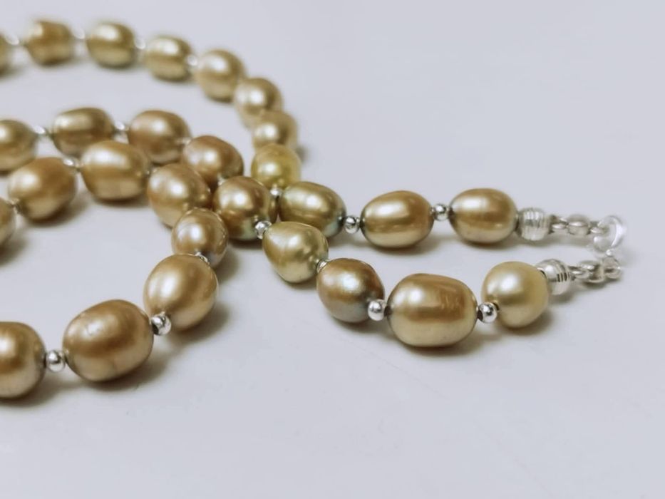 Perle de cultura cu elemente si inchizatoare argint 925