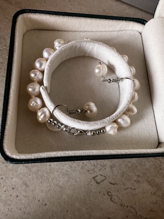 Комплект с перли