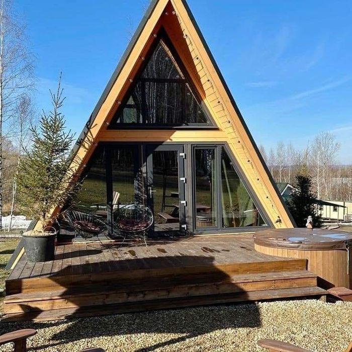 Casute de gradina A-frame