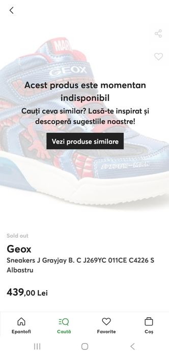 Geox Marvel Spiderman