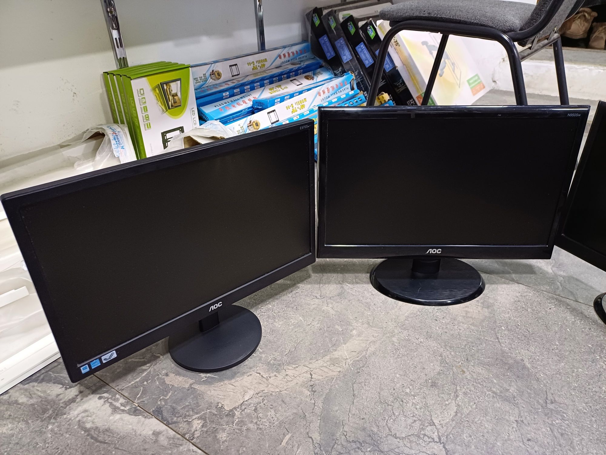 Продам мониторы 17" 19" 22" дюймов для видеонаблюдения офиса и