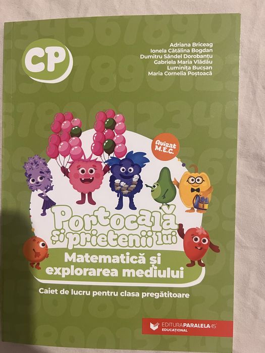 Carti Portocala si prietenii sai - clasa pregatitoare