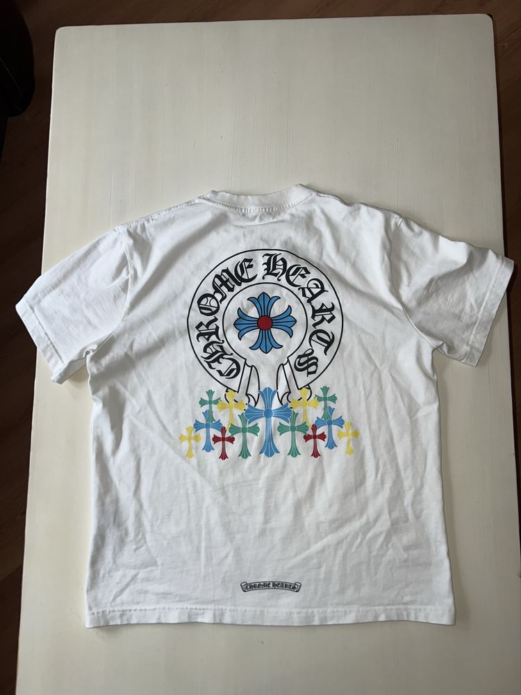 Chrome Hearts Тениски (3) (St. Barth, Gradient Logo, Horseshoe)