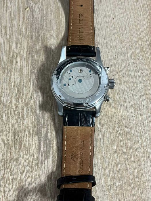 Ceas Constantin Weisz Automatic – 20 Rubine, Open Heart, Moonphase