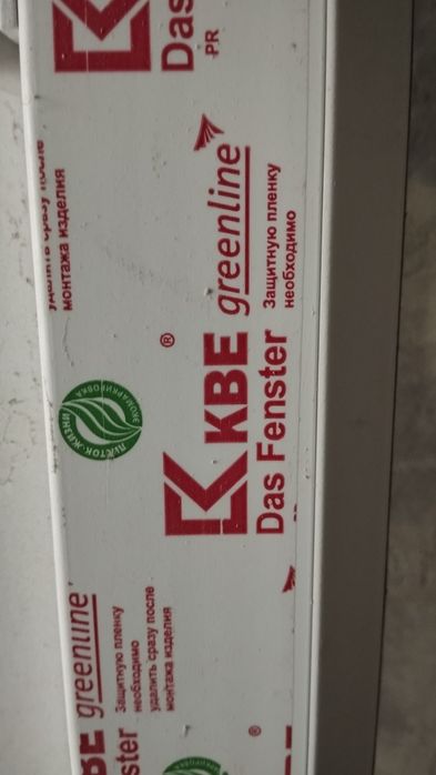 Пластиковые дверь и окно