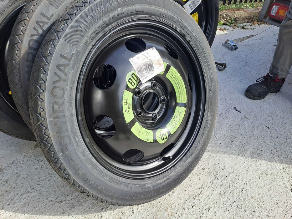 Roata de rezerva slim Peugeot 2008 3008 5008 Citroen C4 C5 SUV
