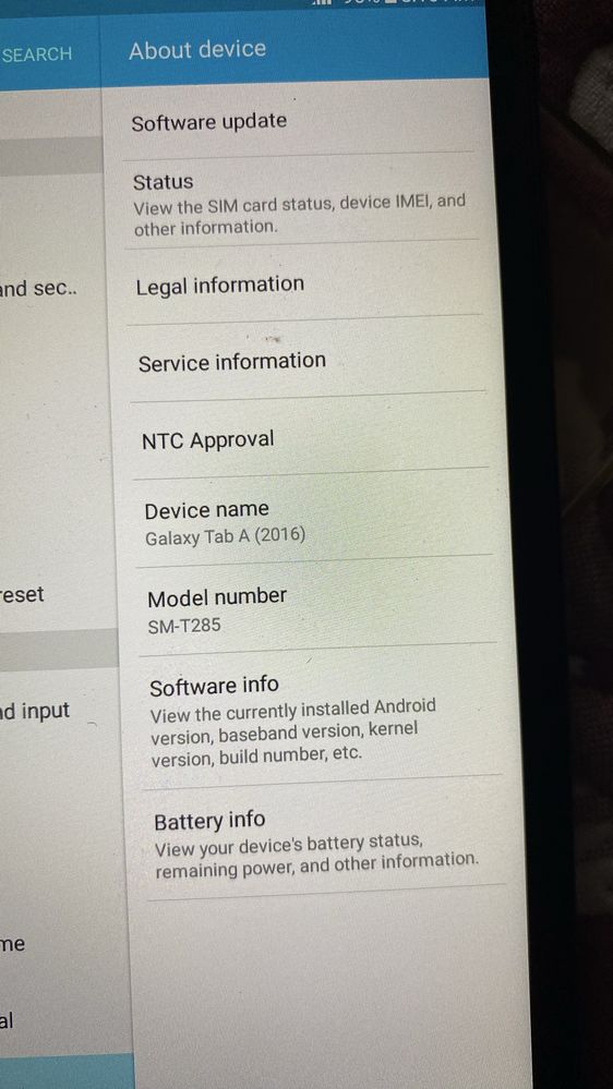 Продаётся Samsung Tab A6