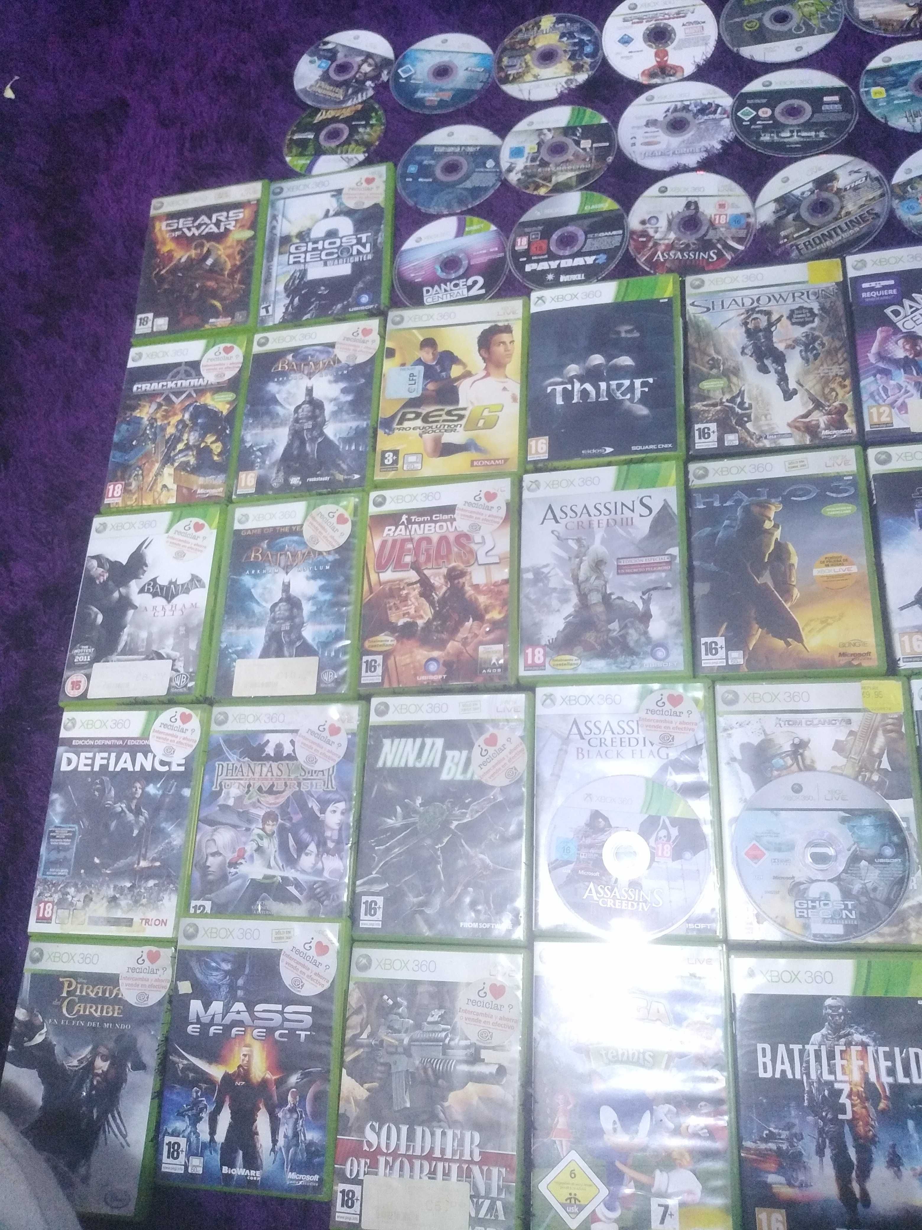 Am jocuri pentru Xbox 360 toate felurile 30 de lei și 50 de lei