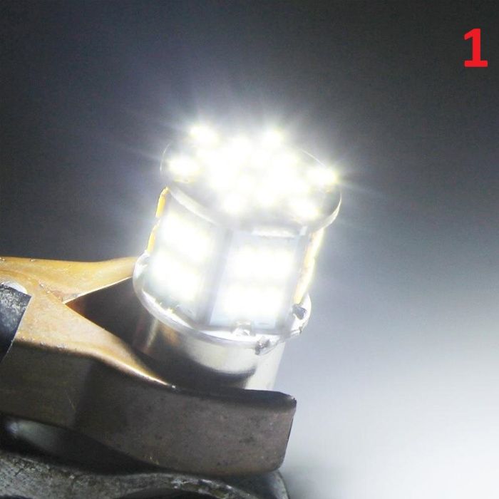 Bec led auto PWY24W PW24W portocaliu , BA15S alb