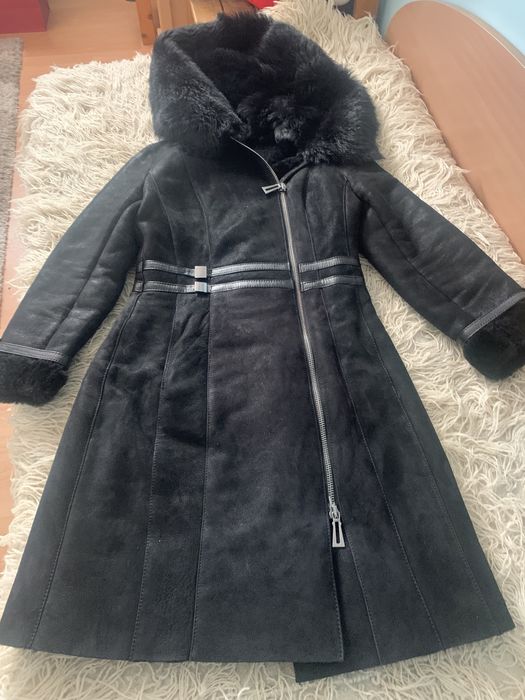 Кожено палто