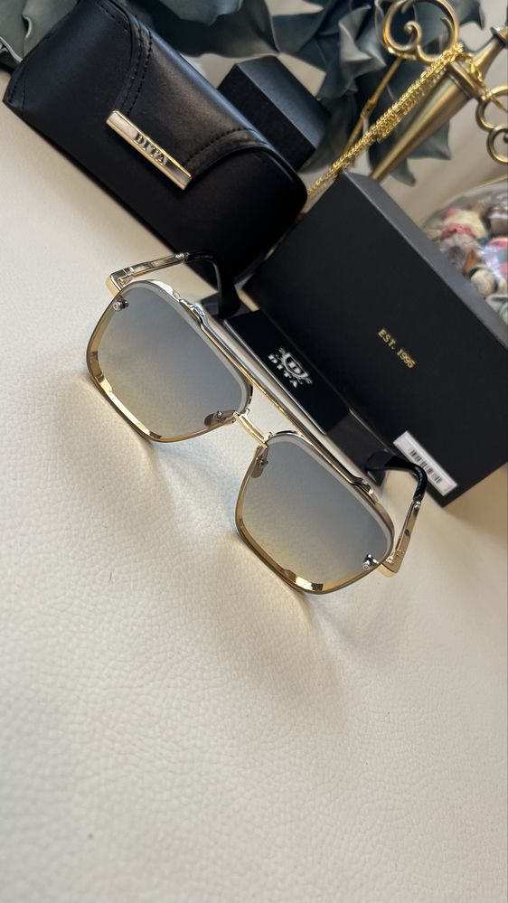 DITA Mach Six ochelari de soare noi gold
