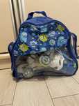 Role copii reglabile 26-29 și echipament de protecție