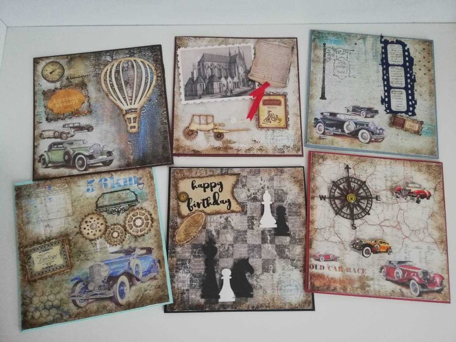 Картички за мъже ръчна изработка