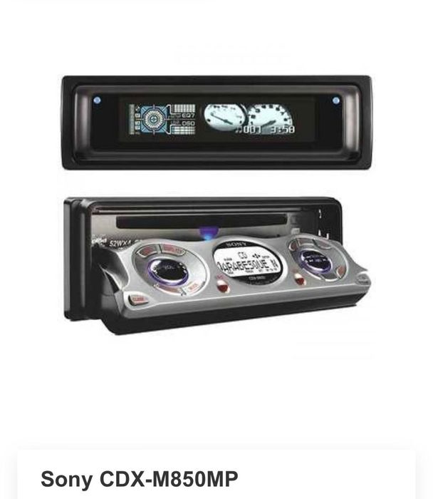 Cd player auto Sony CDX M ,doua fete,old school,