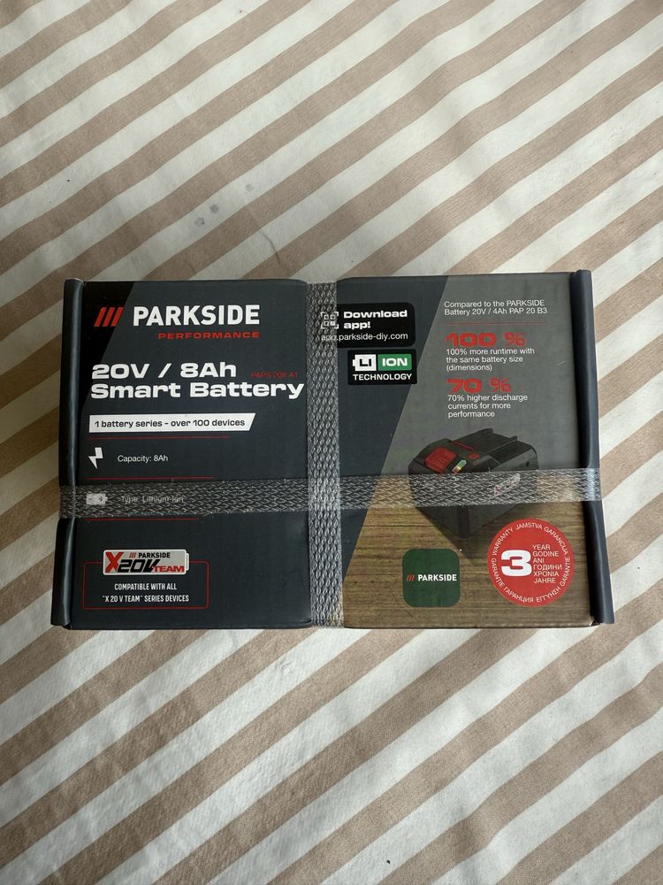 Parkside Smart Battery 20V/8ah