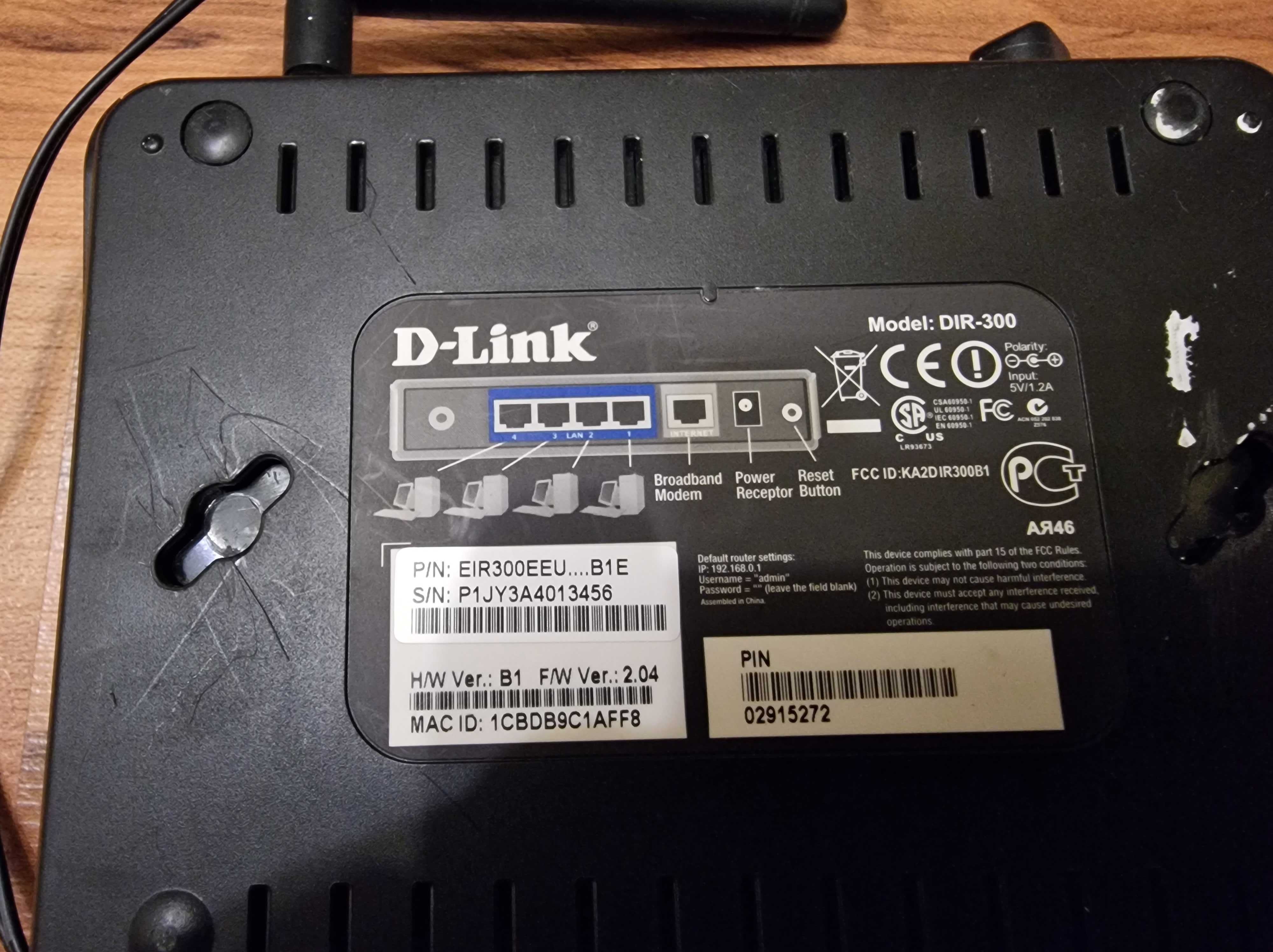 router D-LINK DIR-300