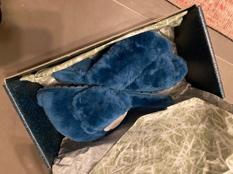 НОВИ с кутия Emu australia 36 нови кожени чехли кожени пантофи