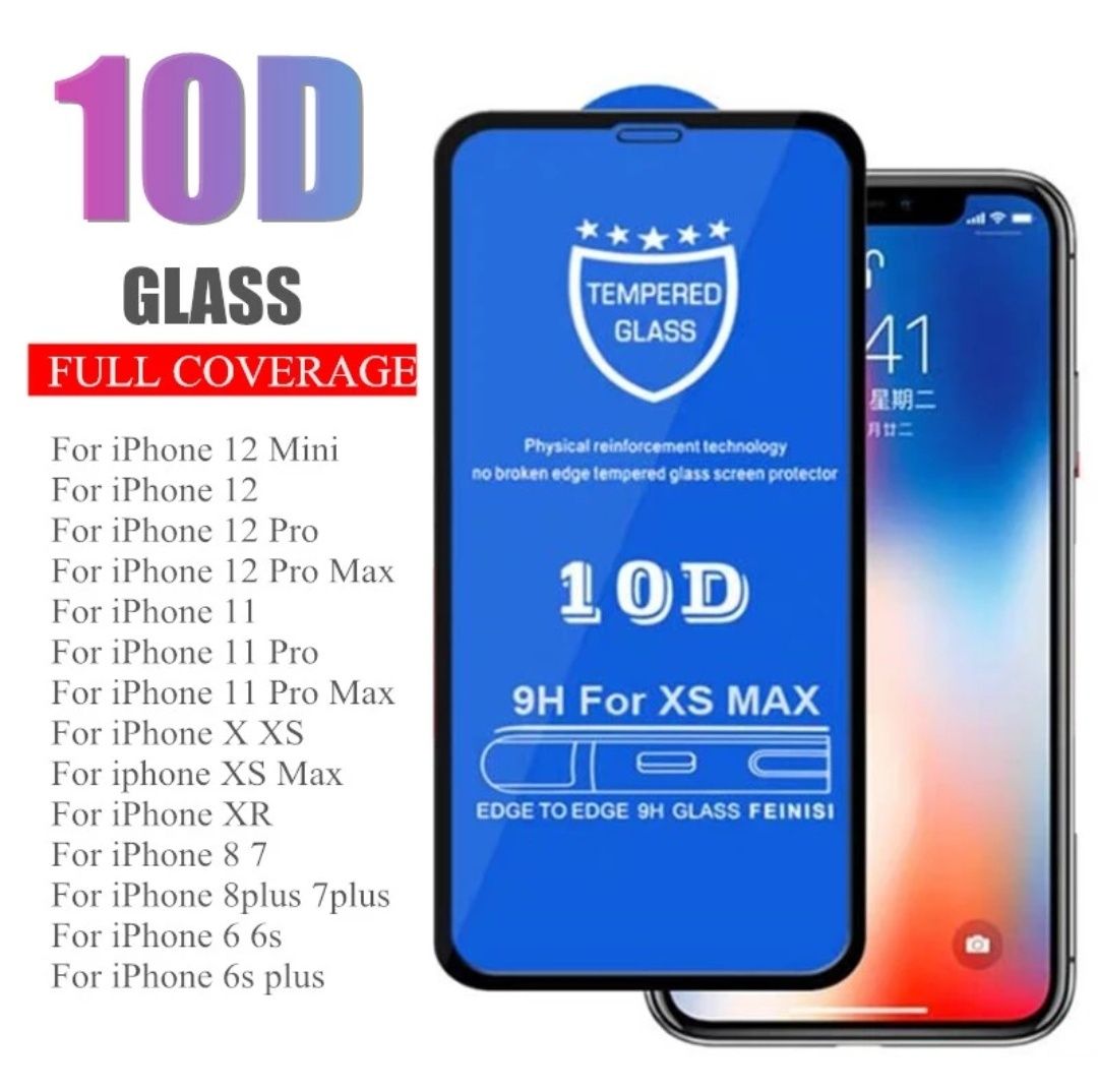 Folie sticla iphone 15 max x xr 11 pro 12 mini 13 pro 14 8 7 PLUS husa