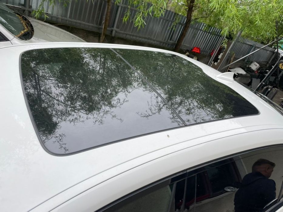 trapa panoramică panorama plafon negru Interior usa uși Bmw G11 G12 seria 7 750li 750ld long geam sticla 730xdL 740Ld perdeluța usa spate