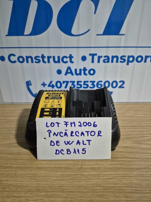incarcator dewalt dcb115 - lot fm 2006
