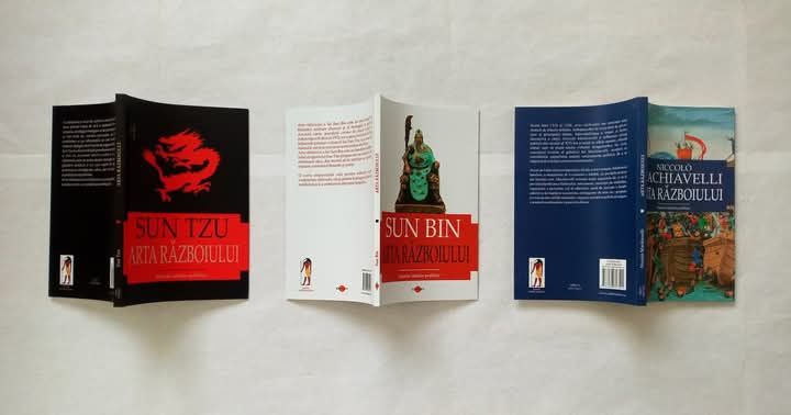 Sun Tzu / Sun Bin / Machiavelli - Arta Războiului - 3 cărți
