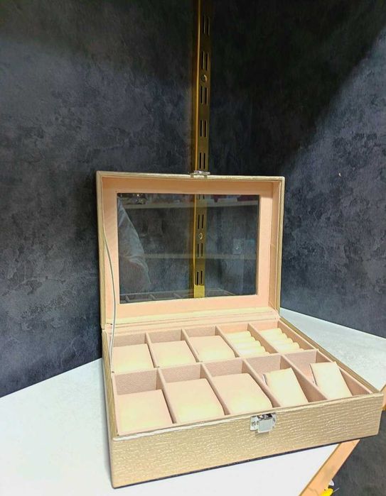 Шкатулка для Часов и браслетов — Подарок для Девушки