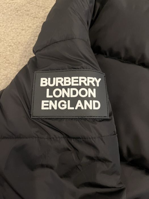 Geaca burberry neagra