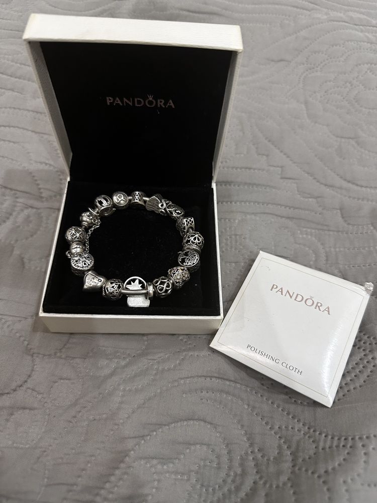 Pandora браслет оригинал с шармами