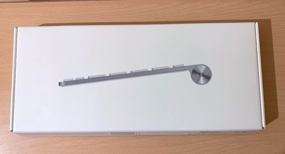 !! Нова !! Apple Wireless Keyboard 2011+ (MC184B/B) (A1314) (4th Gen)