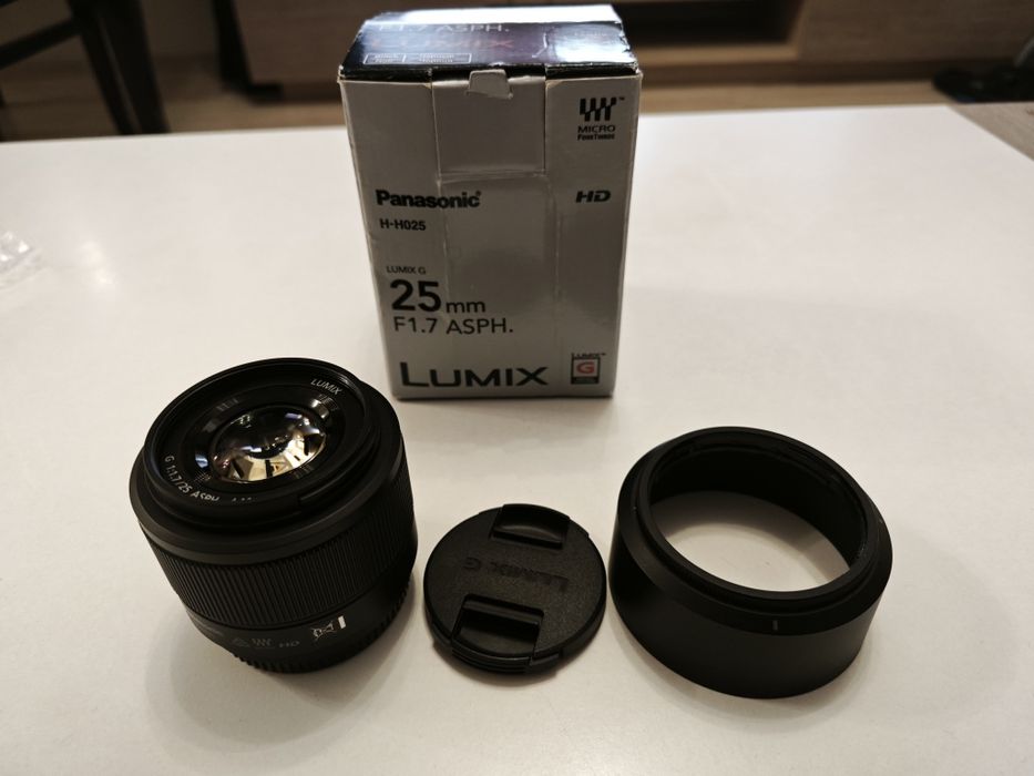 М43 обектив Panasonic Lumix G 25mm F1.7