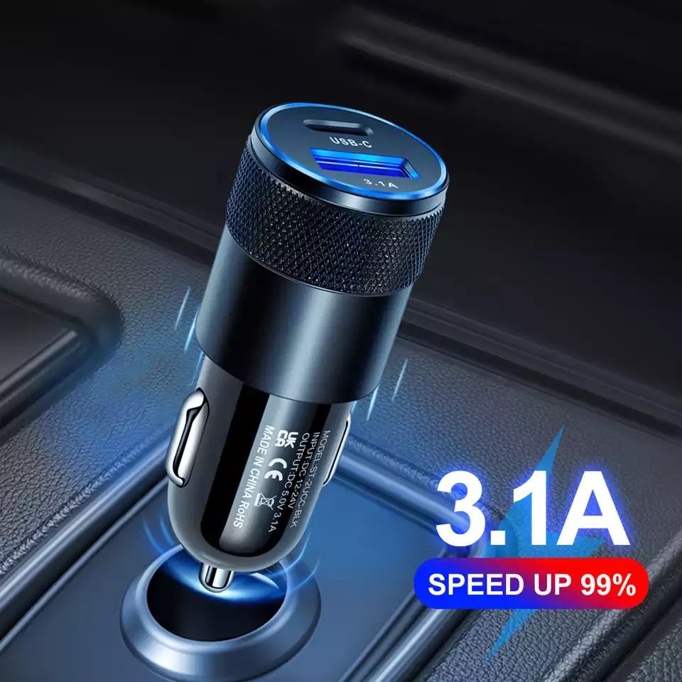 Fast Charge 70W адаптер за автомобил iPhone/Android