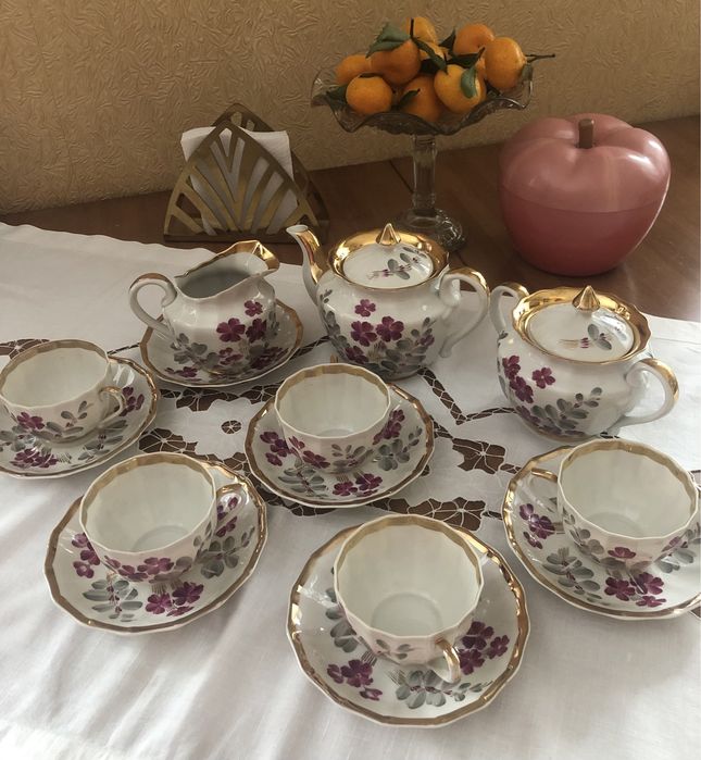 Чайный сервиз Вербилки, СССР