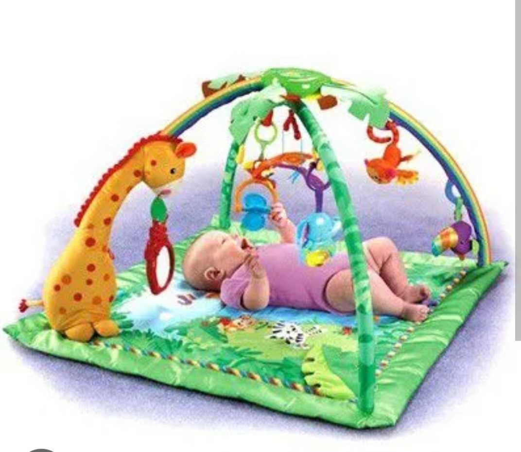 Paturica/saltea de joacă Fisher Price Jungle