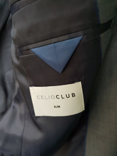 (NOU!) Sacou CELIO, măsura 50, Slim Fit, Culoare Gri