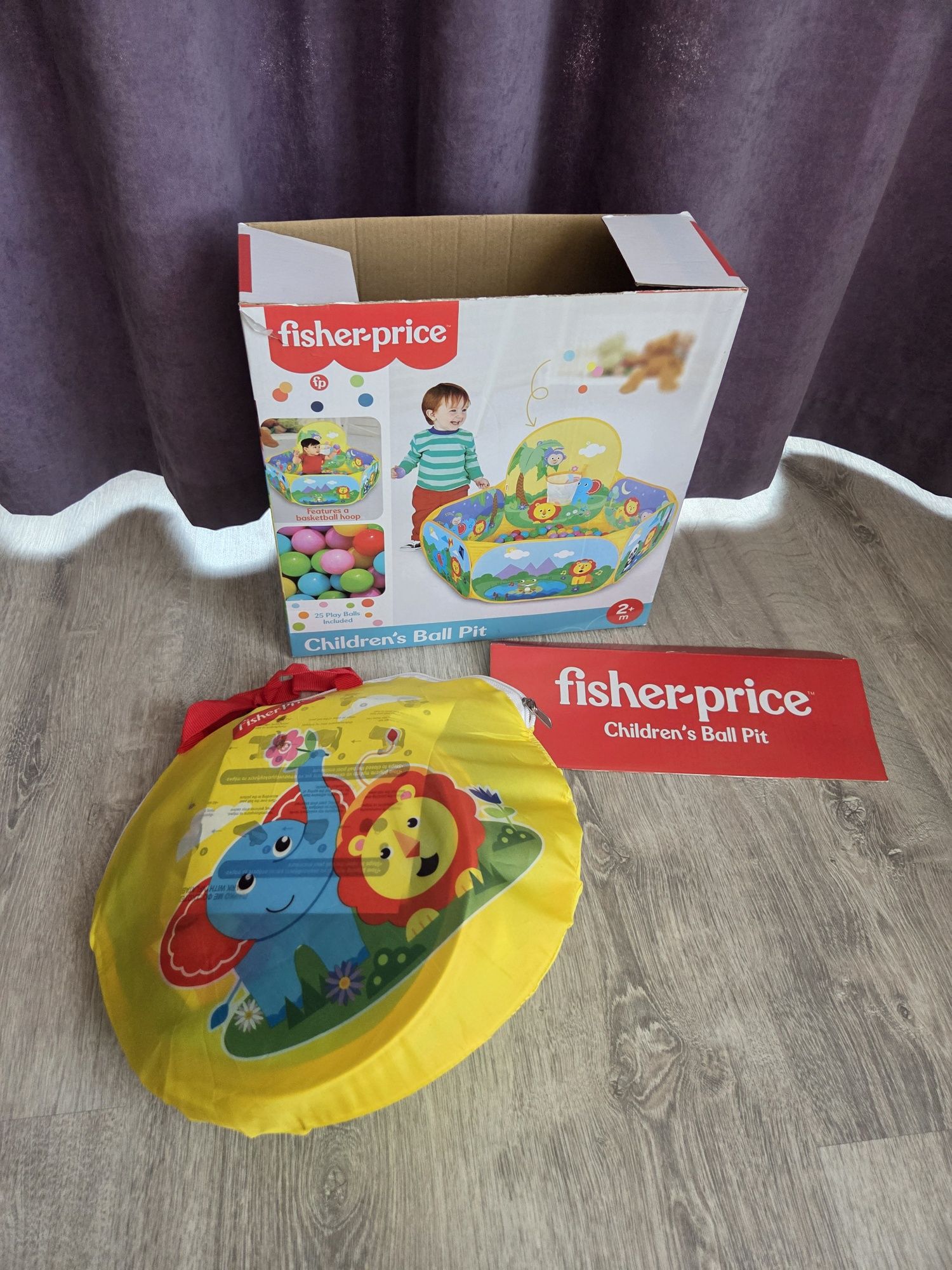 Басейн Fisher Price с топки за игра