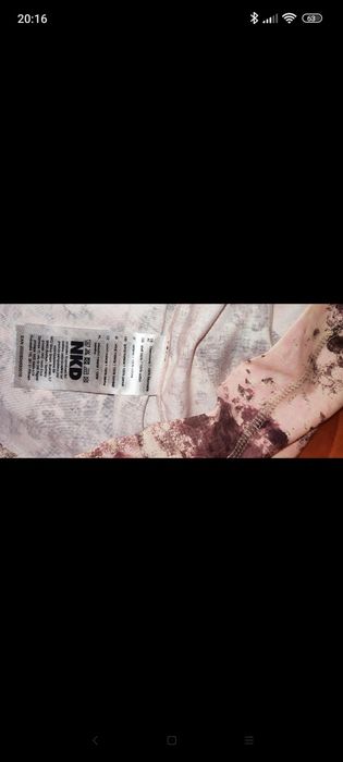 Set de pijama,100% bumbac, roz pudra trandafiru, mărime 36-38, nou