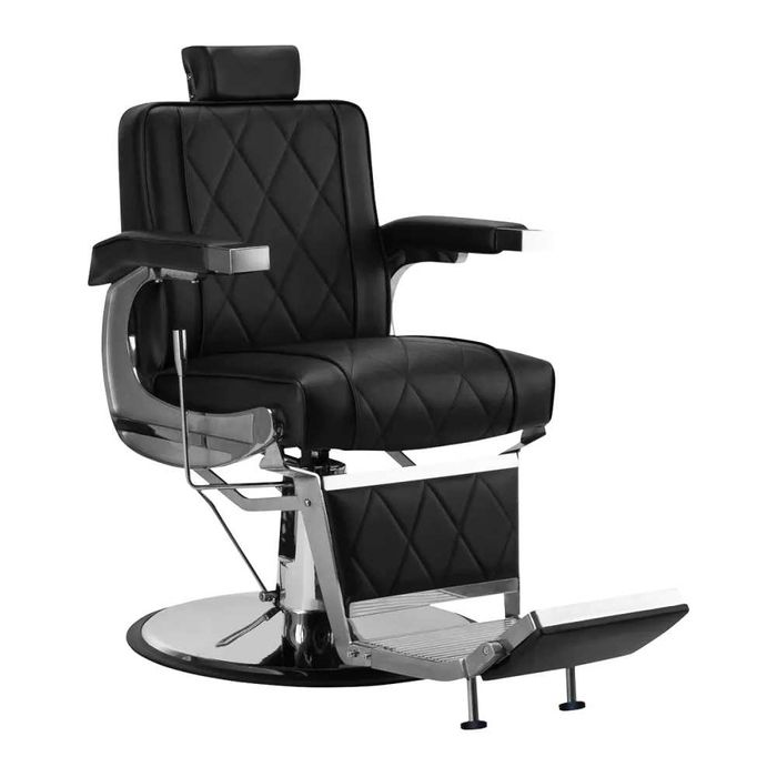 Scaun de frizerie/barberie Hair System BM88066 negru
