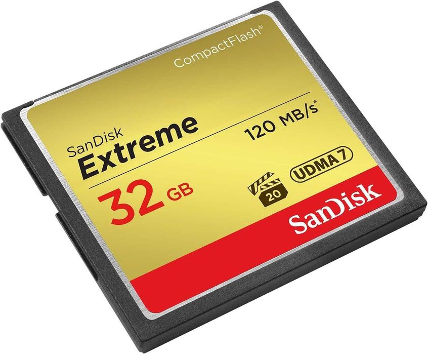 Карта памяти SanDisk Extreme CF 32Gb 120MB/s UDMA 7